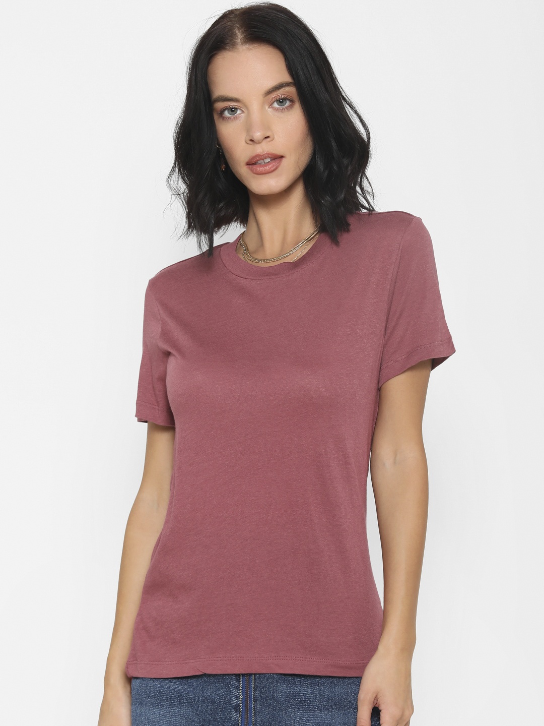 

FOREVER 21 Pink Regular Top