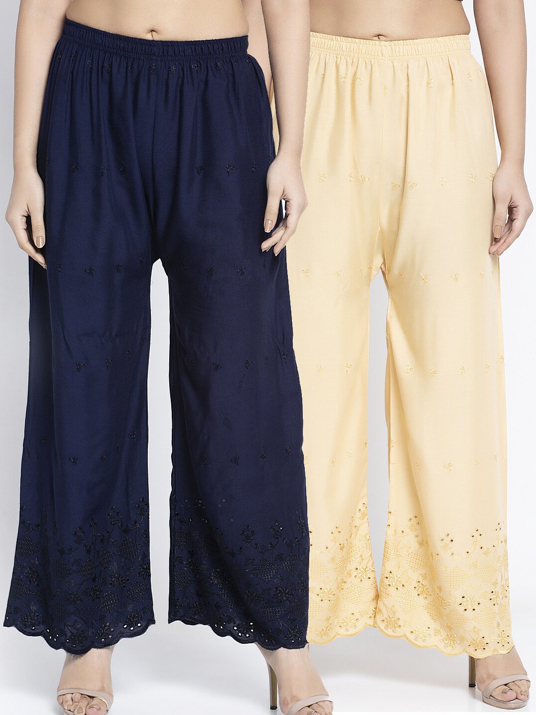 

GRACIT Women Navy Blue Printed