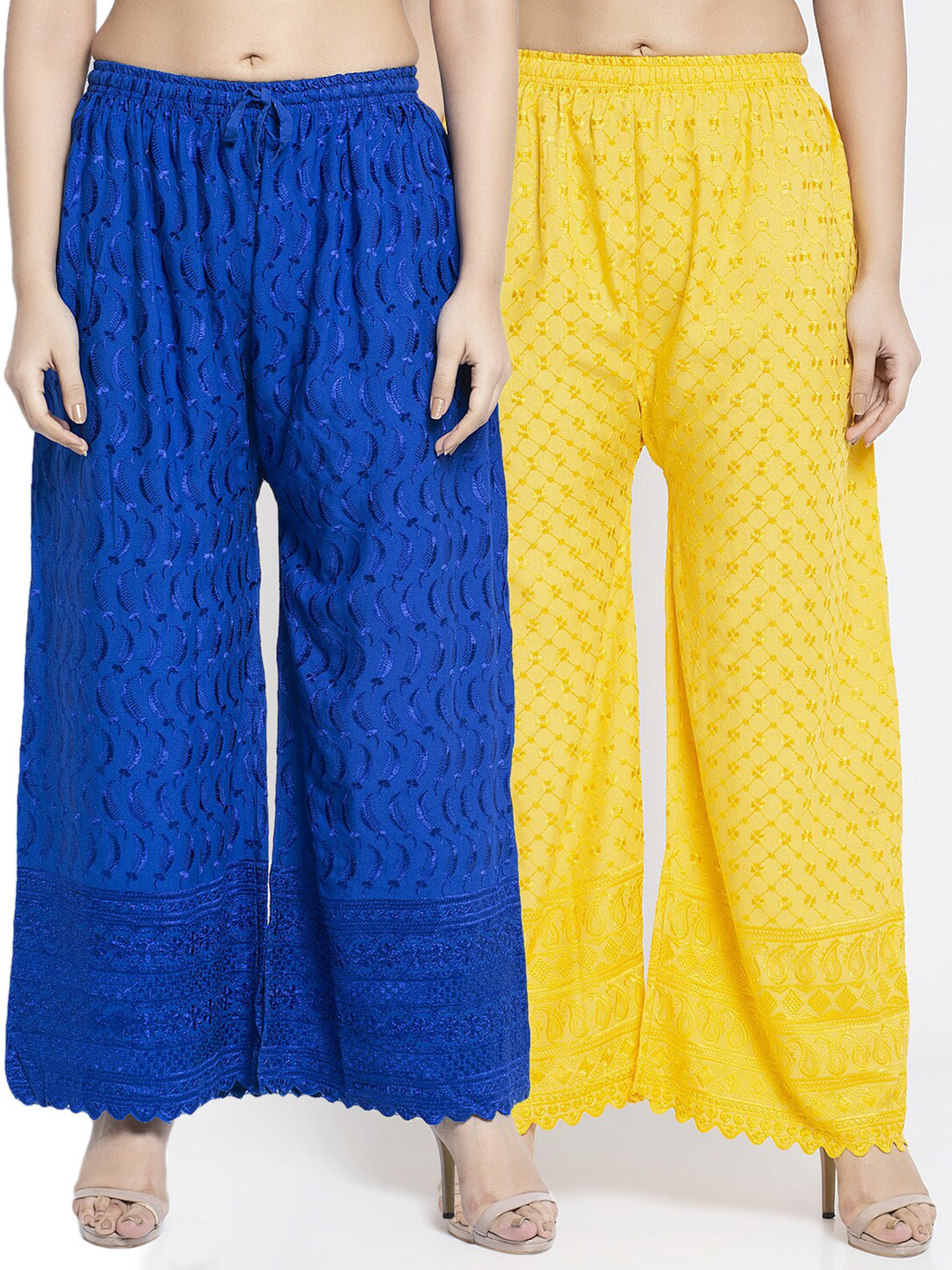 

GRACIT Women Blue Printed