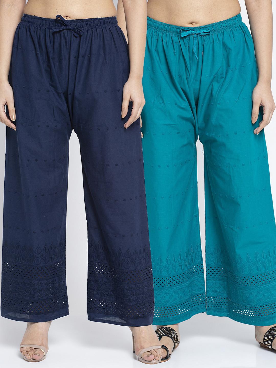 

GRACIT Women Navy Blue Printed