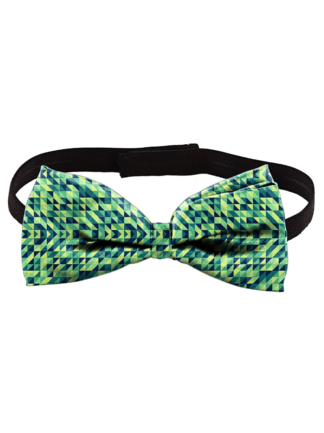 

Blacksmith Blue & Green Printed Bow Tie