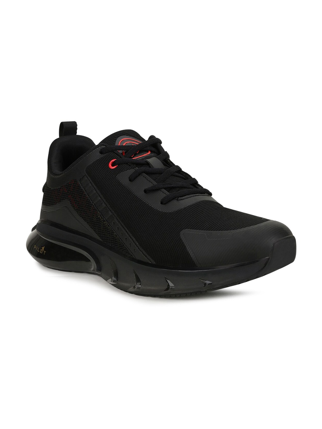 

Campus Men Black SYCLONE (R) Mesh Running Shoes