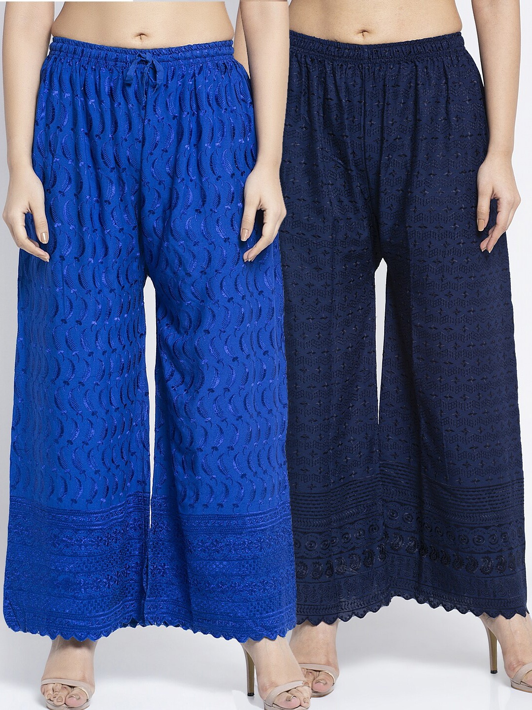 GRACIT Women Blue Printed