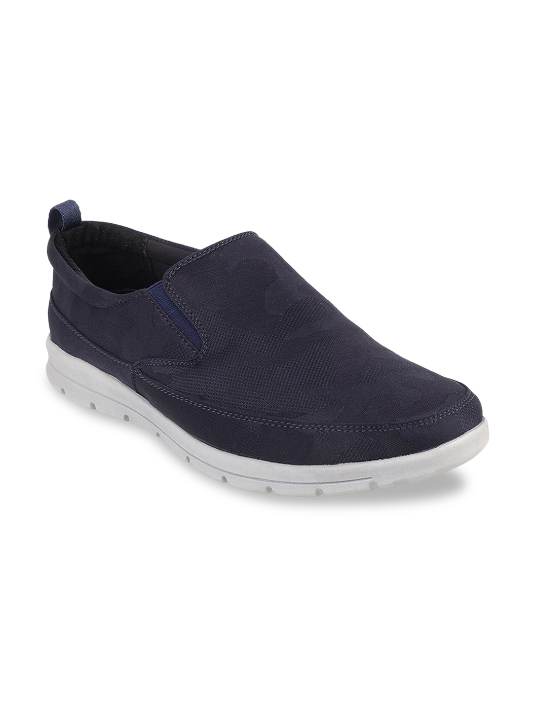 WALKWAY by Metro Men Navy Blue Slip-On Sneakers