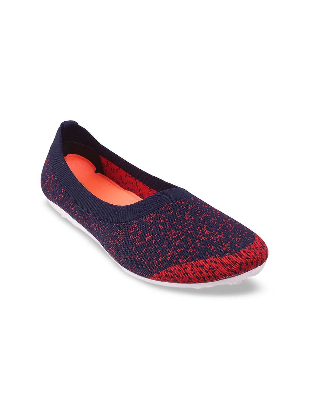 

WALKWAY by Metro Women Red & Black Slip-On Sneakers