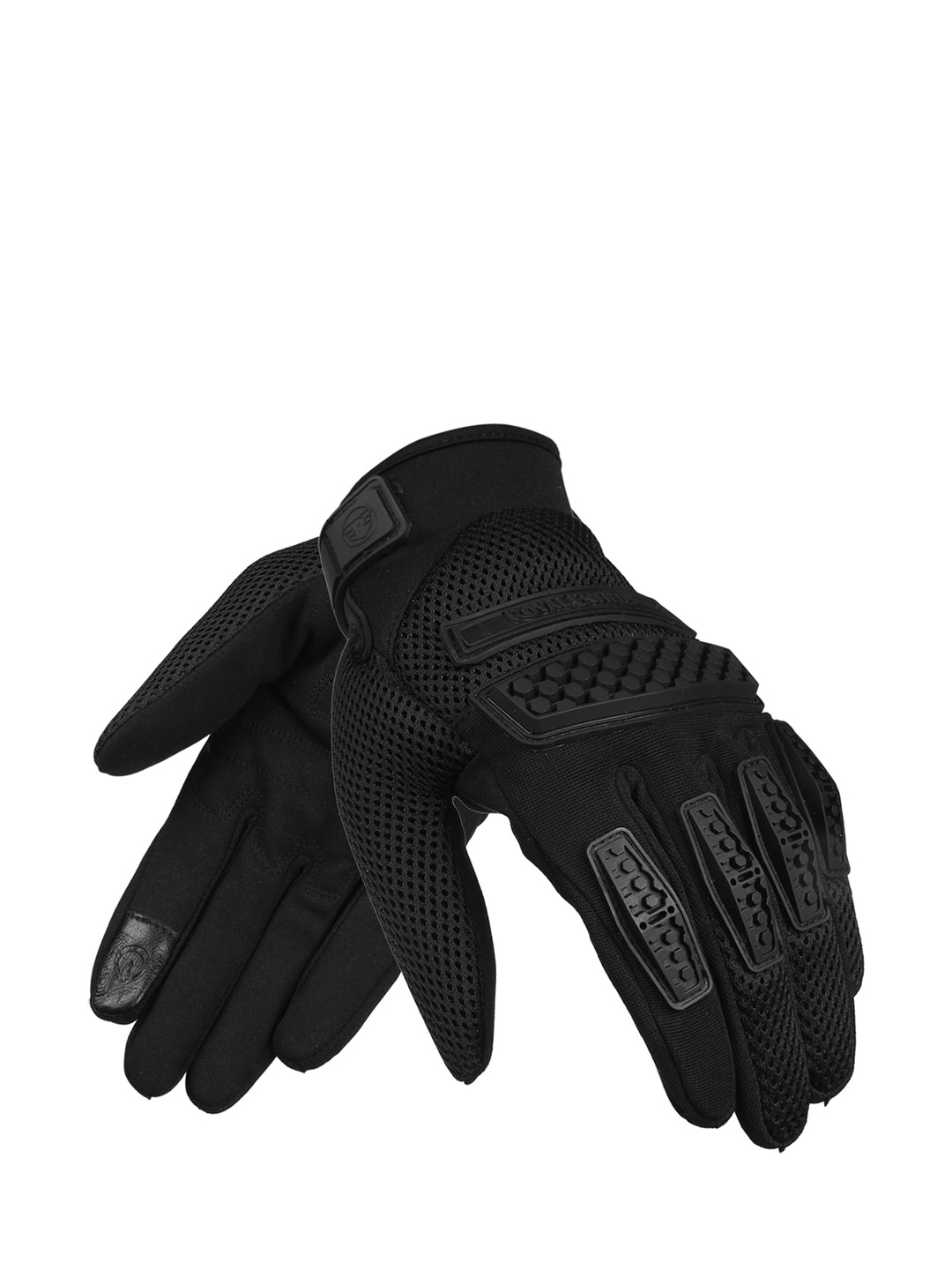 

Royal Enfield Men Black Solid Rover V3 Riding Gloves