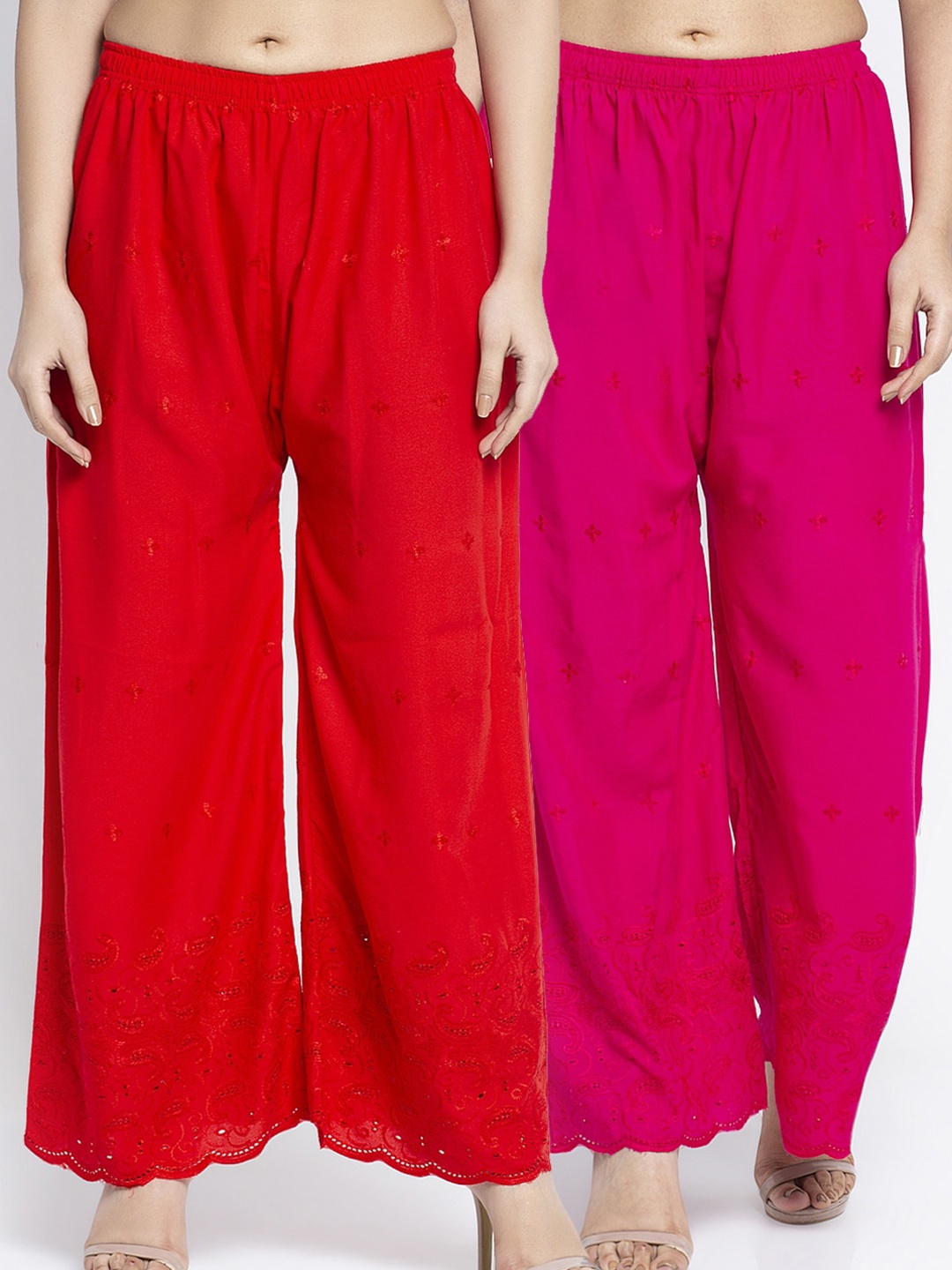 

GRACIT Women Red Printed