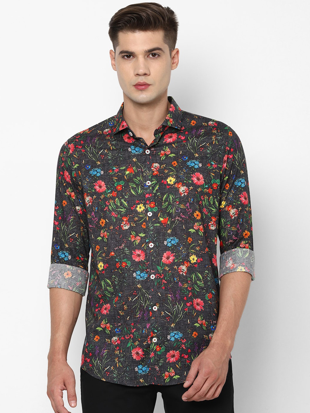 

SIMON CARTER LONDON Men Multicoloured Slim Fit Printed Casual Shirt, Multi