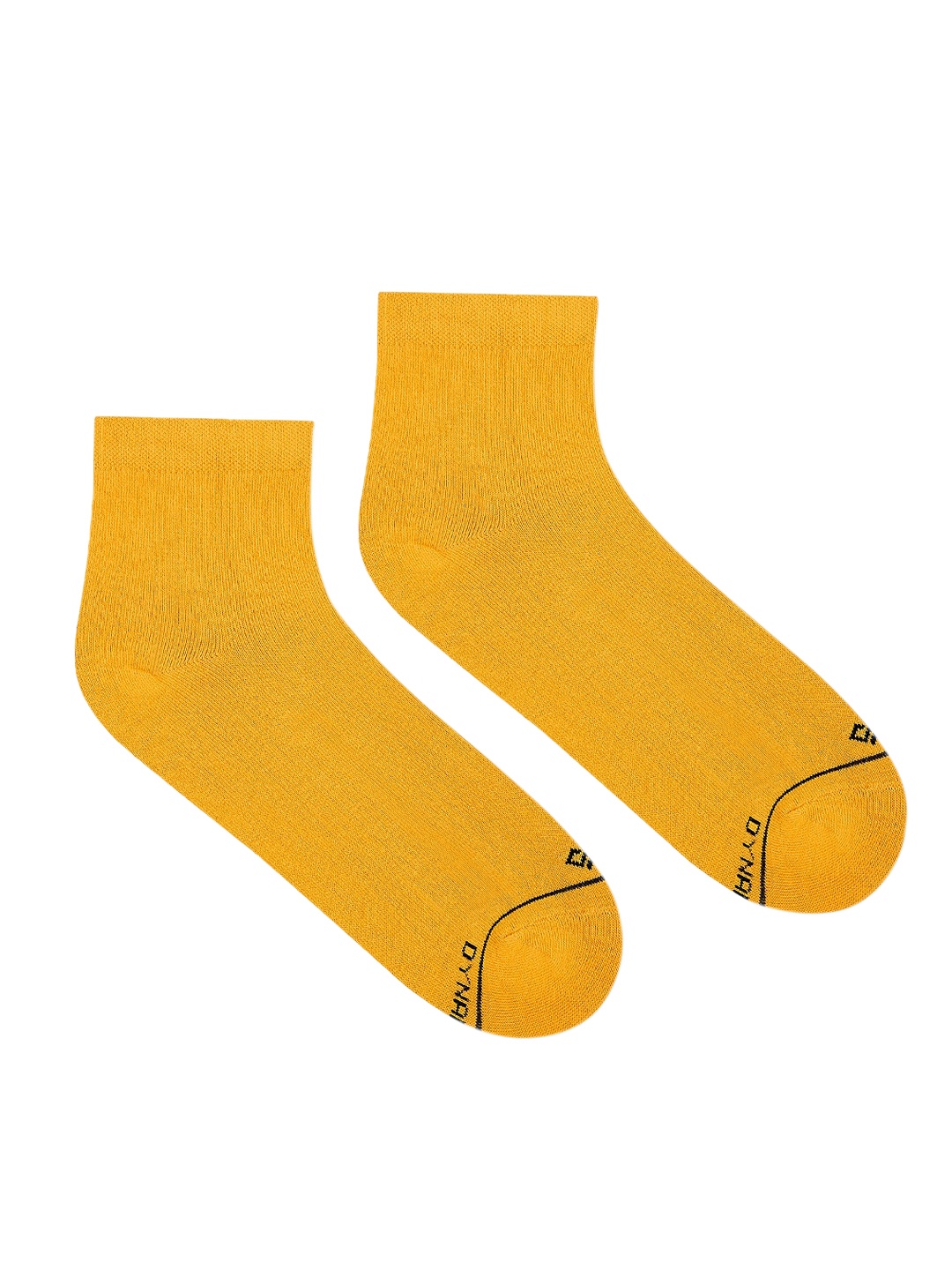 

Dynamocks Men Yellow Solid Above Ankle-Length Socks