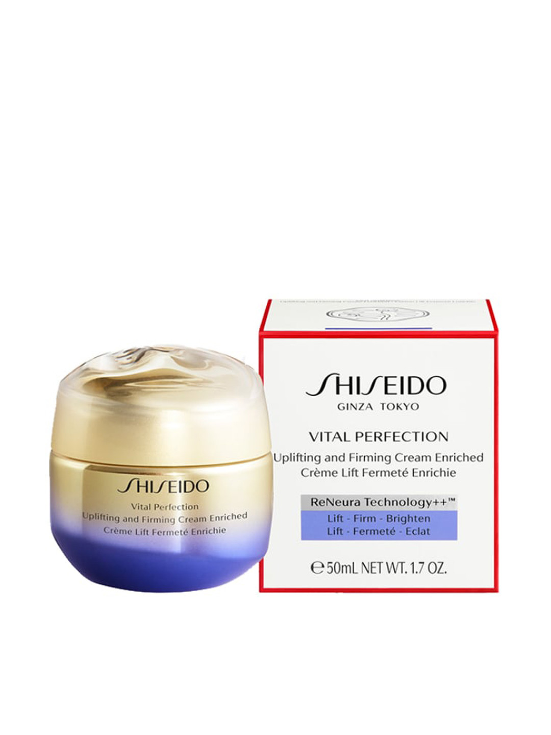 

SHISEIDO Vital Perfection Uplifting & Firming Cream Enriched - 50 ml, Beige