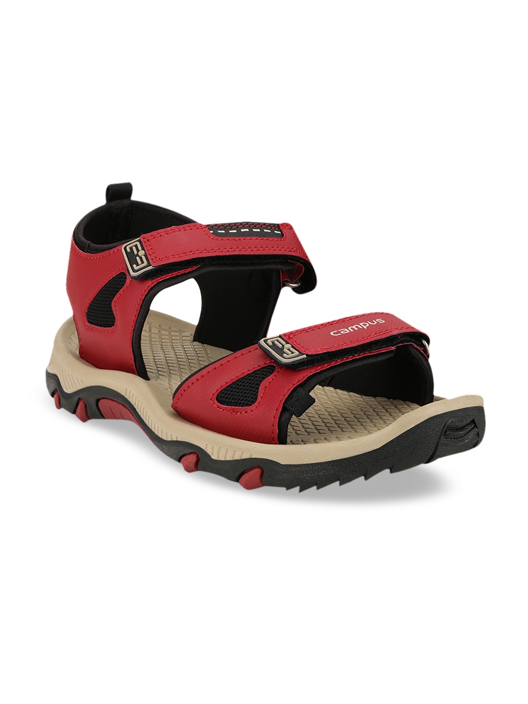 

Campus Men Sandals, Red