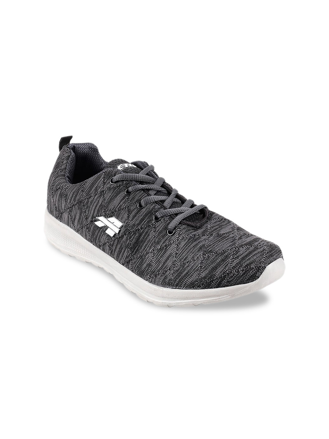 

WALKWAY by Metro Men Black Woven Design Sneakers