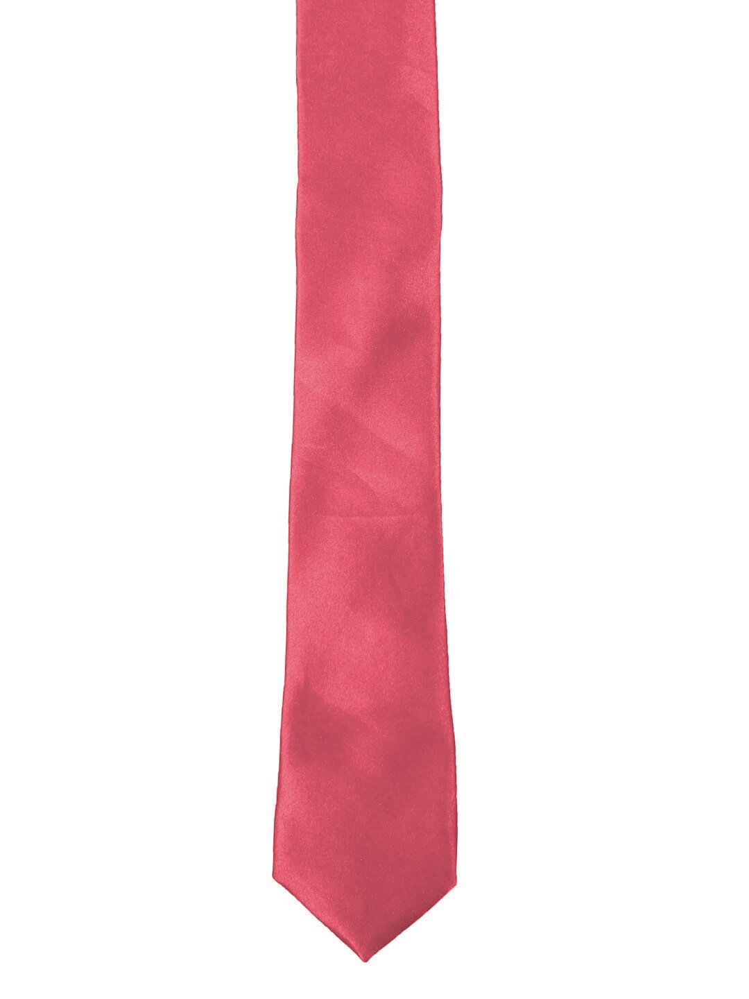 

Blacksmith Peach-Coloured Solid Skinny Tie