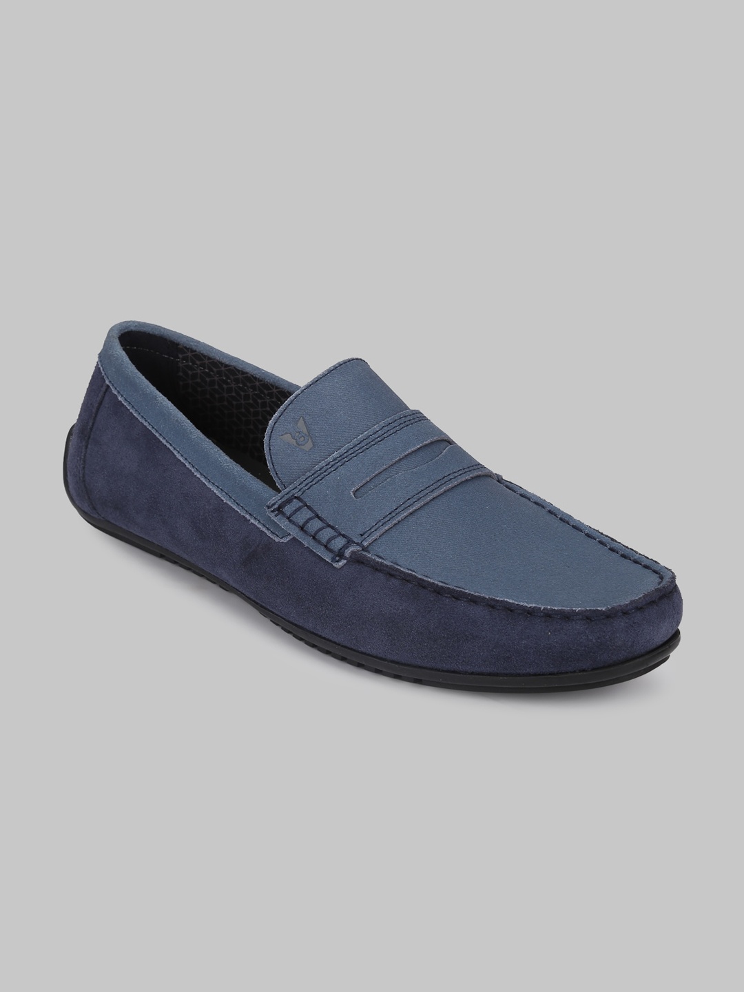 

V8 by Ruosh Men Blue Colourblocked Loafers