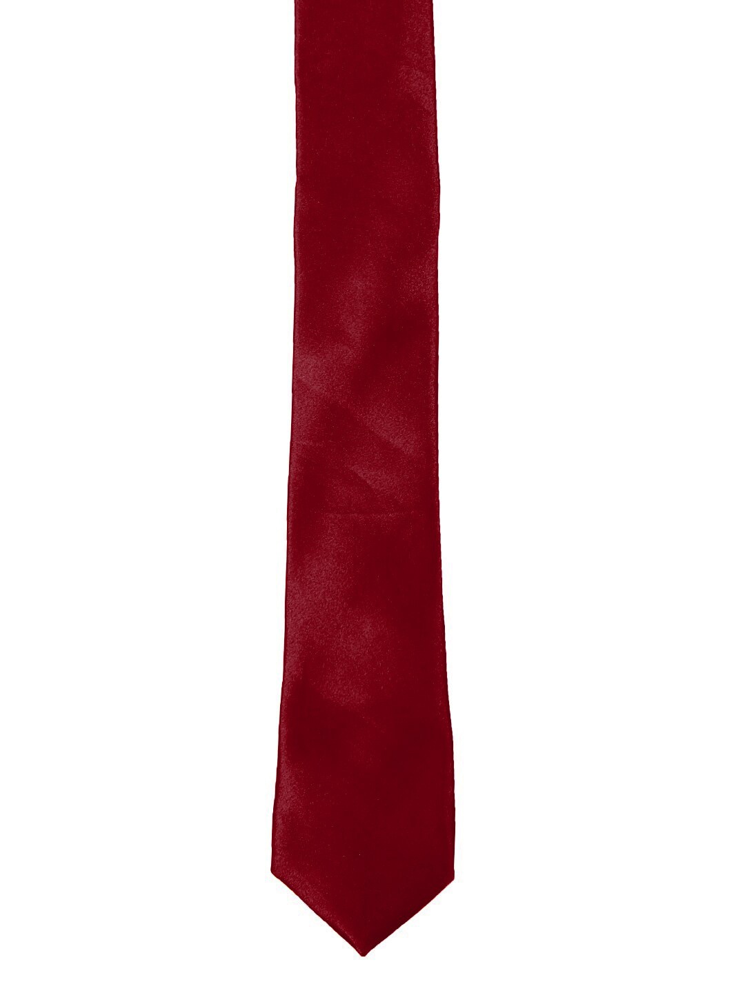 

Blacksmith Men Maroon Solid Tie