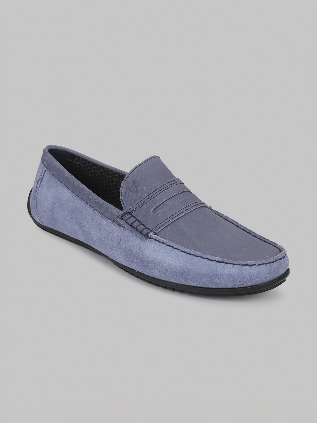 

V8 by Ruosh Men Blue Textured Loafers