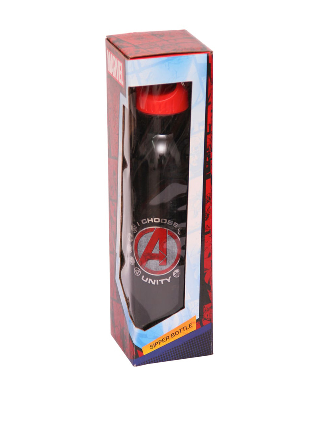 

Marvel Boys Black & Red Avengers Printed Water Bottle