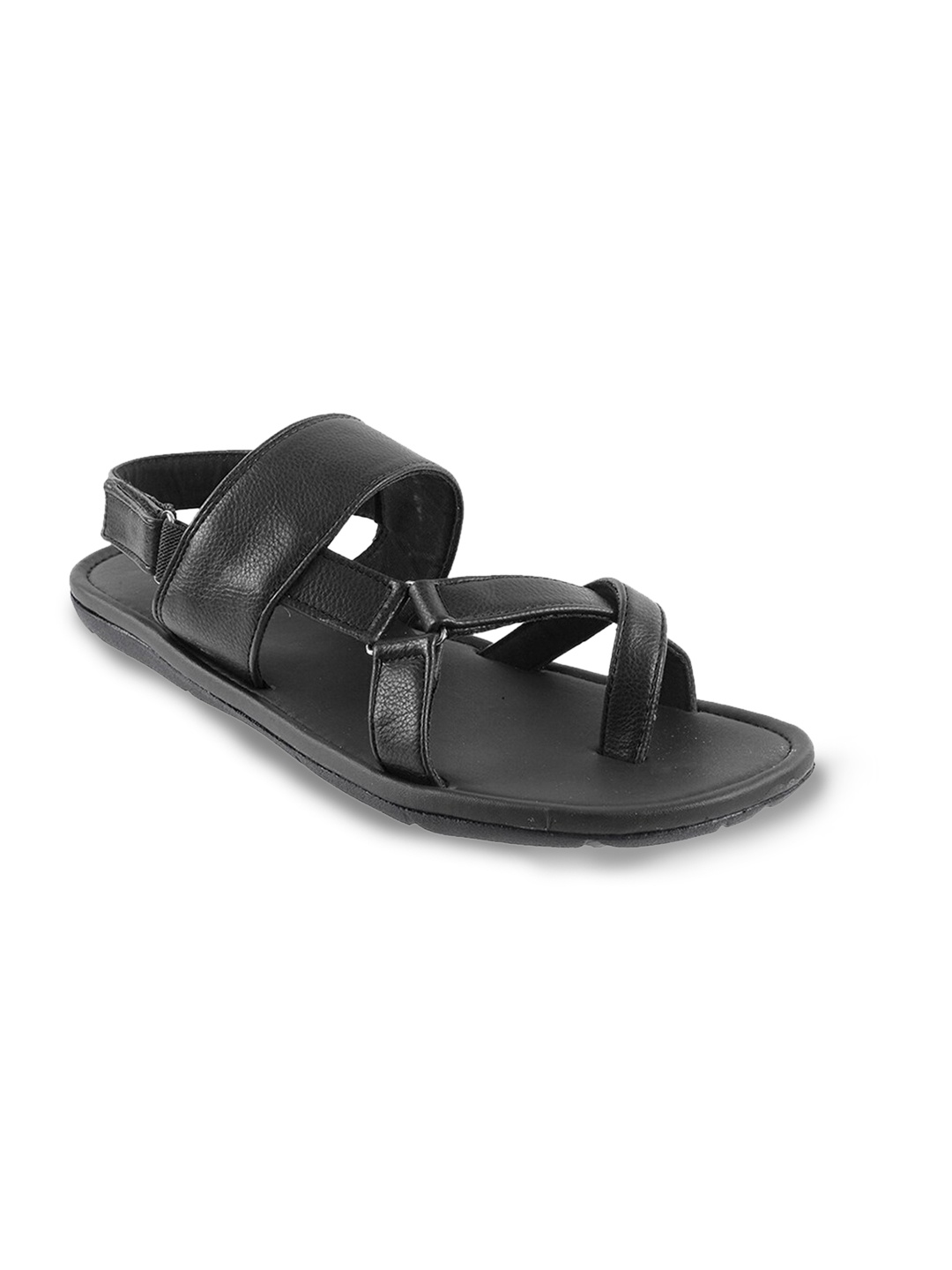

WALKWAY by Metro Men Black Comfort sandals