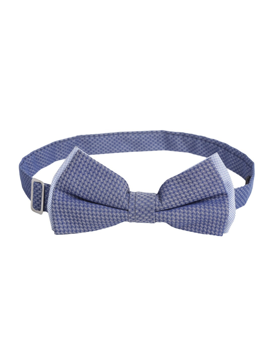 

Bruun & Stengade Dark Blue Woven Design Bow Tie