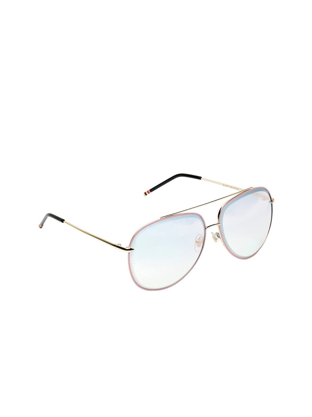 

MARC LOUIS Unisex Blue Lens Aviator Sunglasses with UV Protected Lens 4007 C1
