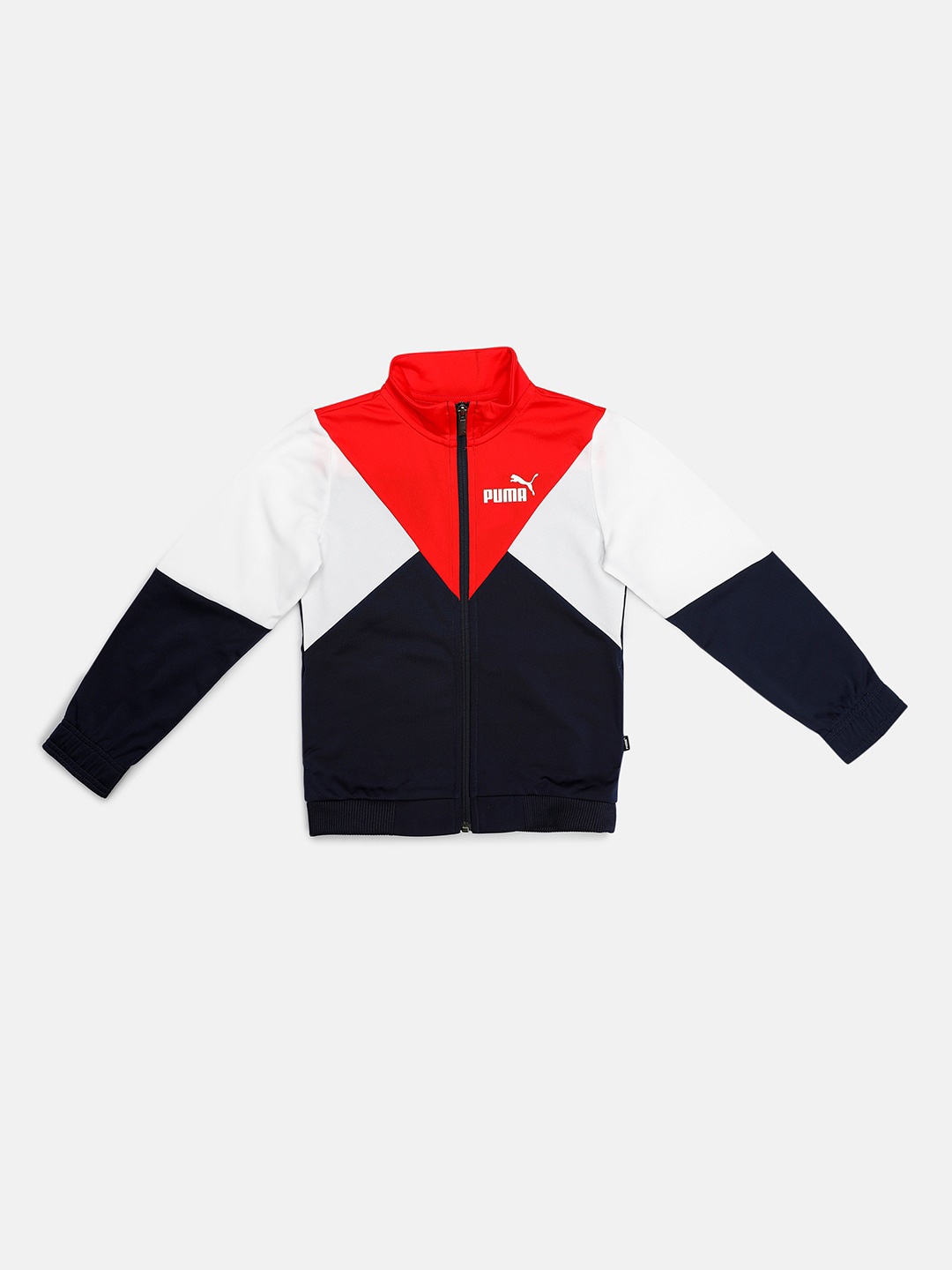 

Puma Boys Black & Red Colourblocked Track Suit