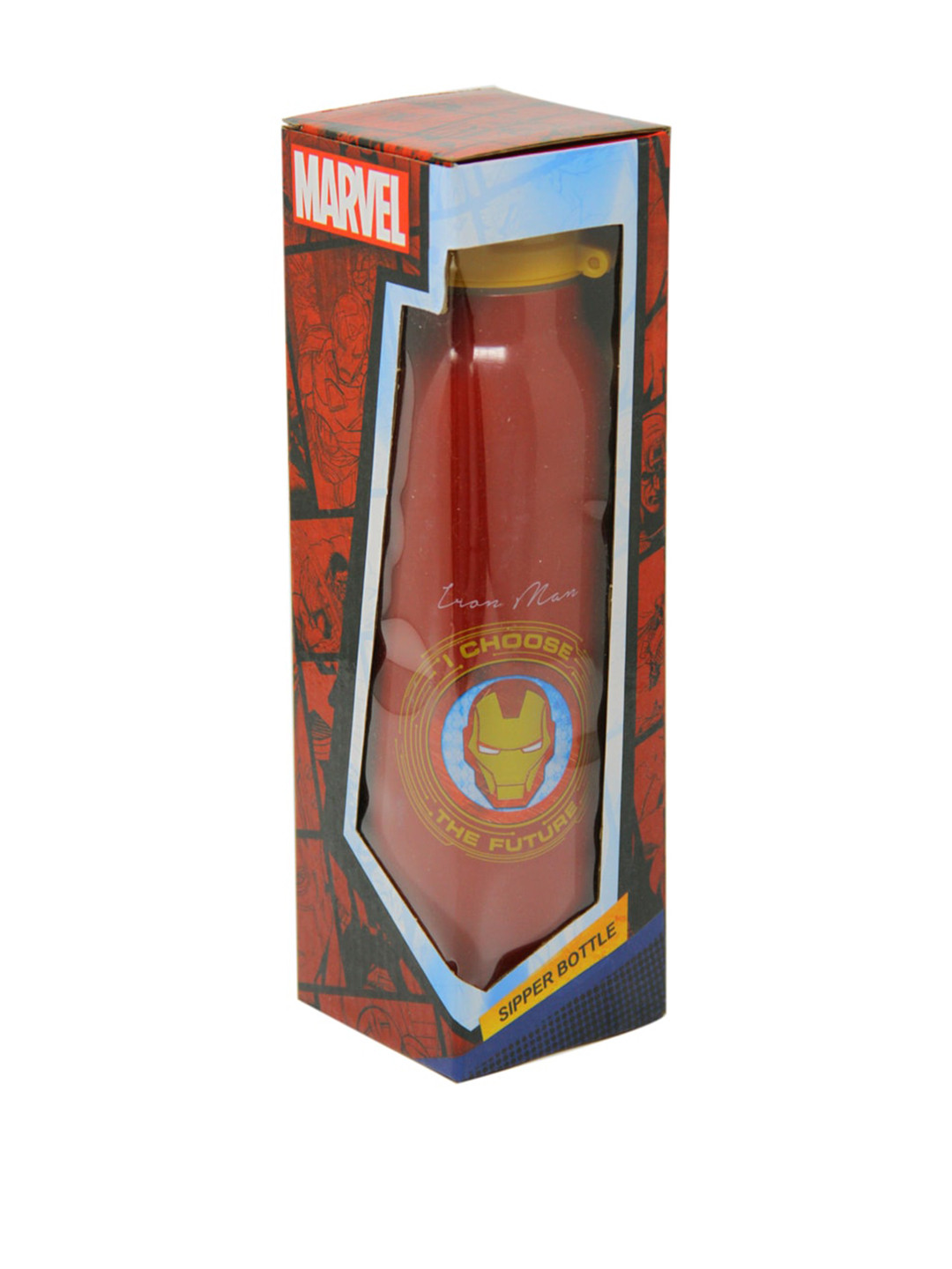 

Marvel Boys Red & Yellow Printed Avenger Water Bottle