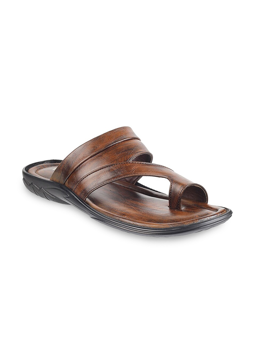 

WALKWAY by Metro Men Brown Comfort Sandals