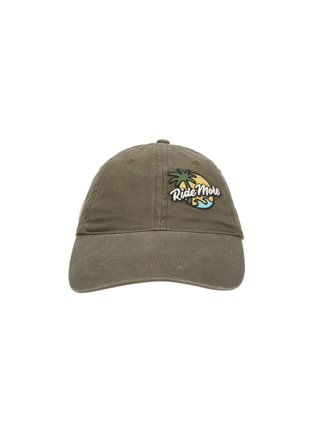

Royal Enfield Unisex Olive Green & Yellow Embroidered Baseball Cap