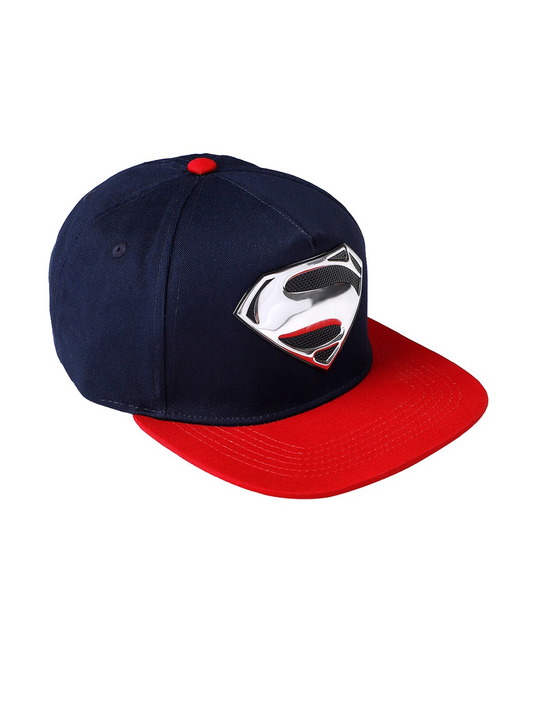 

Free Authority Men Navy Blue & Red Superman Snapback Cap