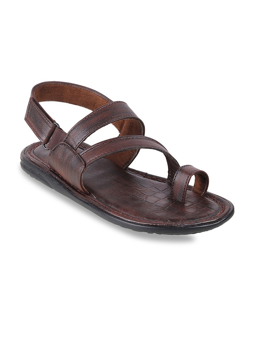 

WALKWAY by Metro Men Brown Comfort Sandals
