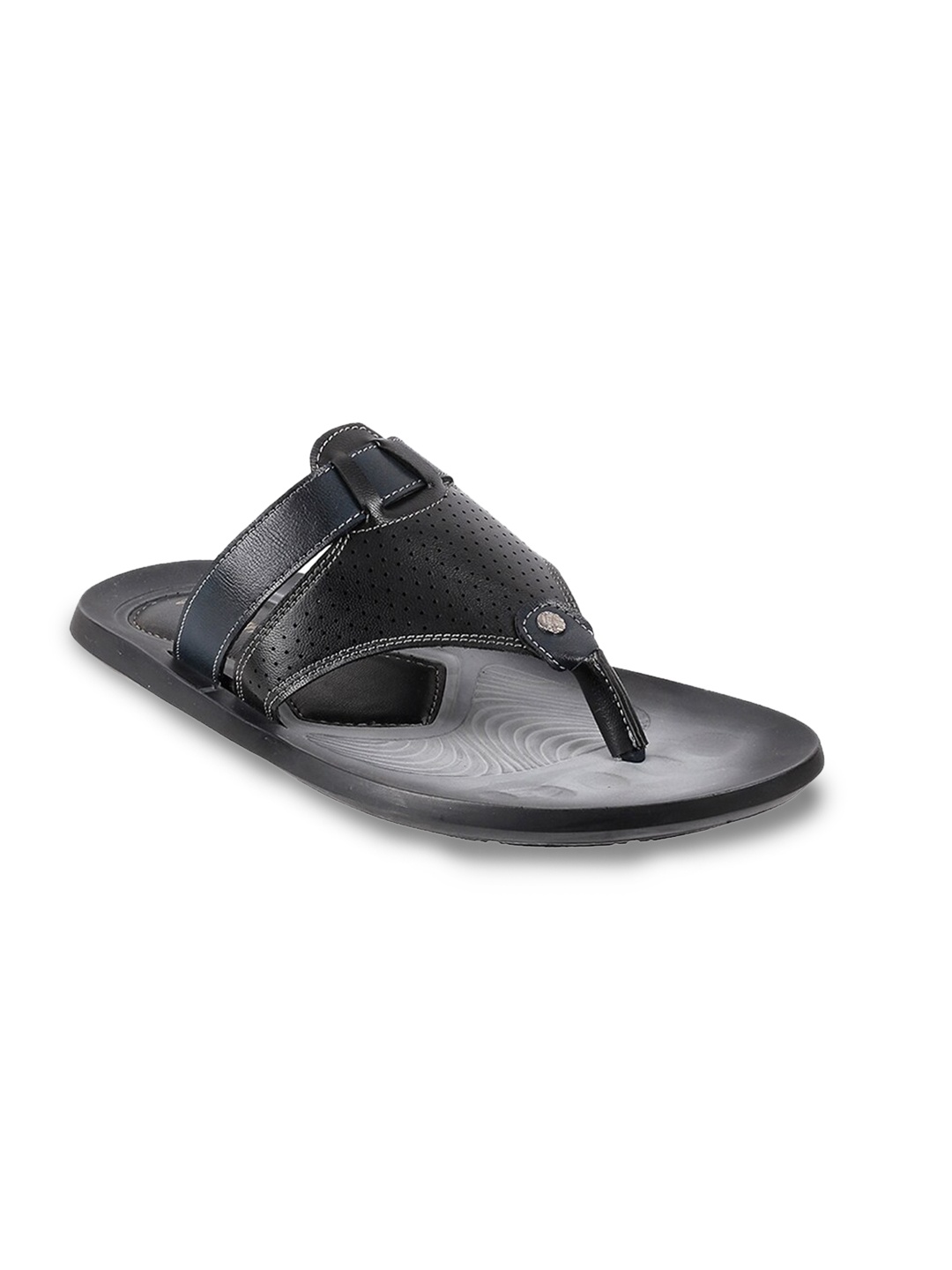 

WALKWAY by Metro Men Black Comfort Sandals
