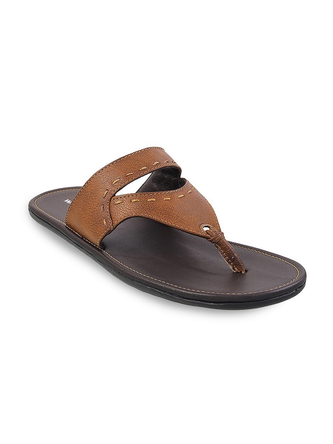 

WALKWAY by Metro Men Tan Comfort Sandal