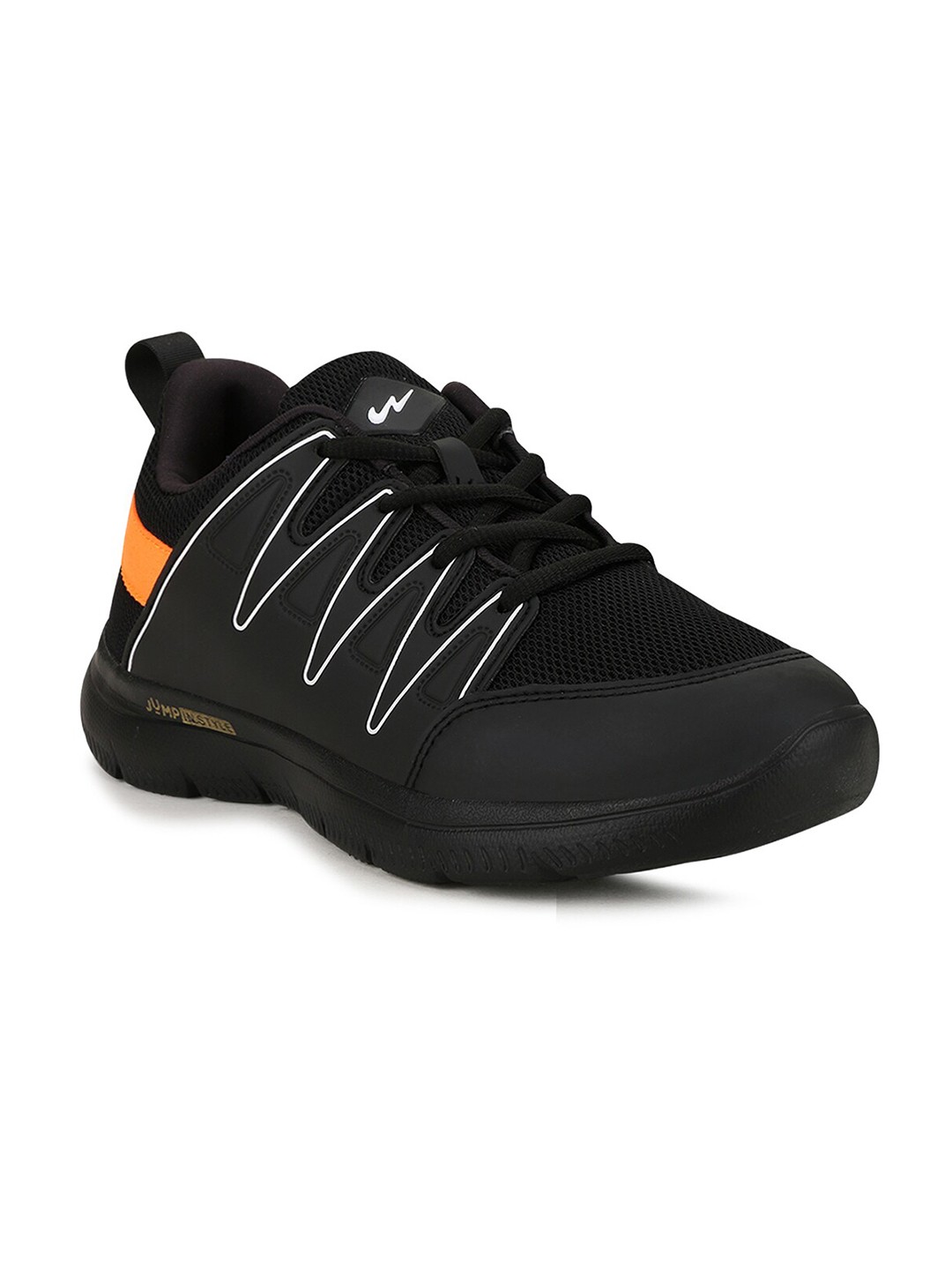 

Campus Unisex Kids Black Mesh Running Shoes