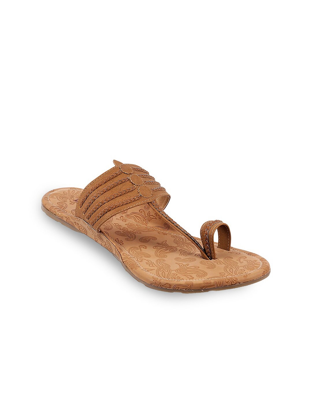 

WALKWAY by Metro Men Tan Brown Comfort Sandals