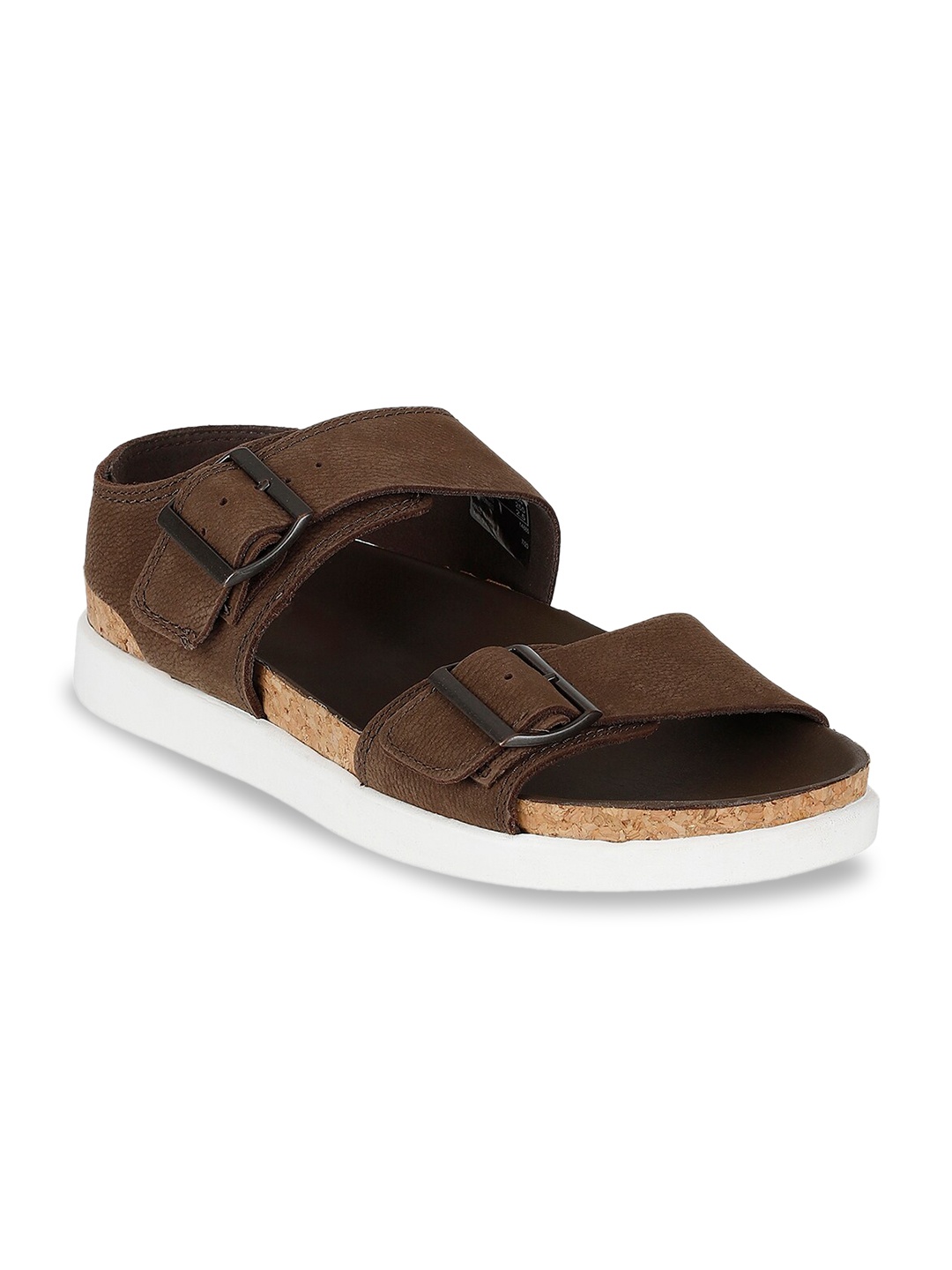 

Clarks Men Brown Solid Sports Sandals