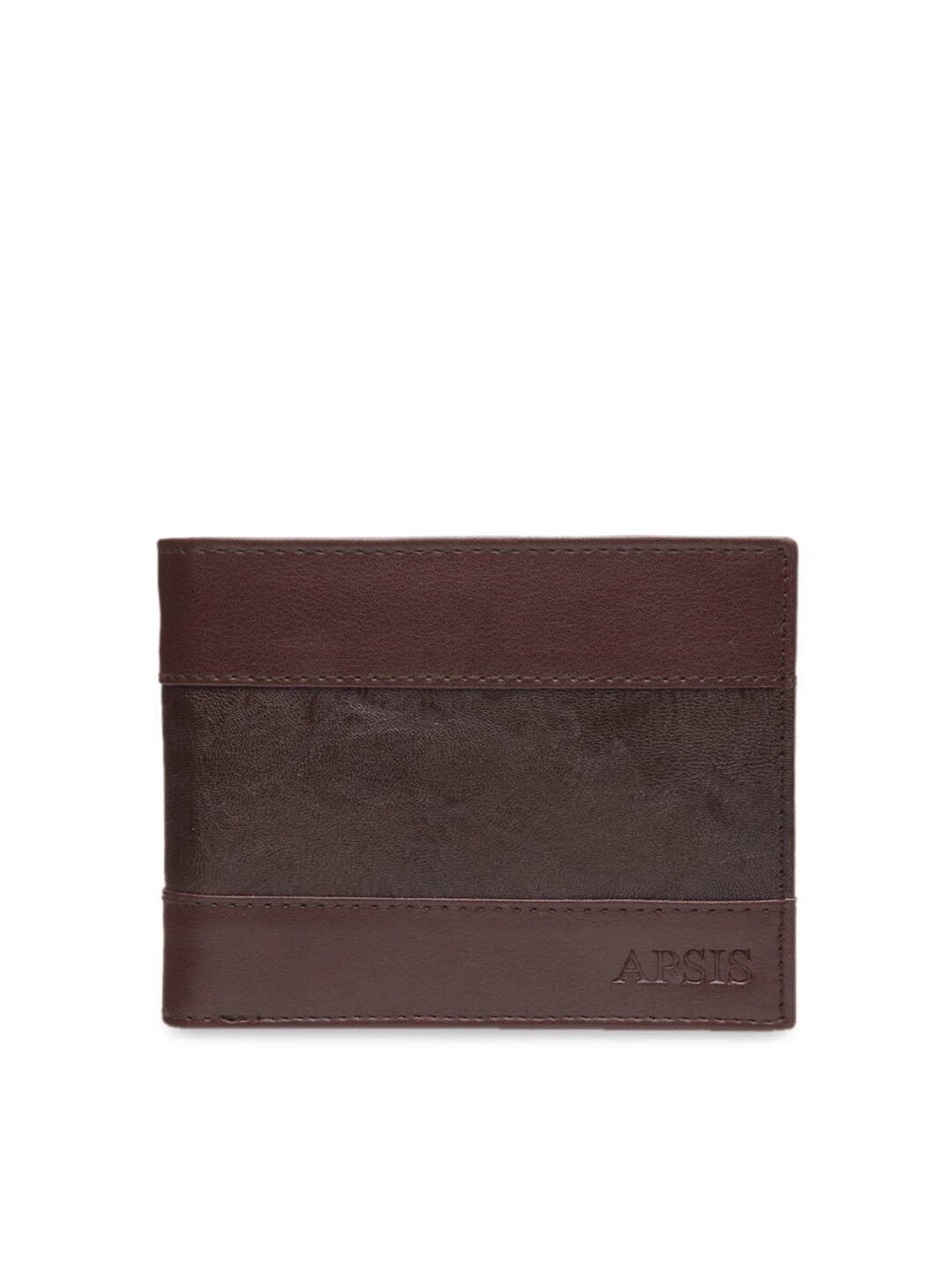 

Apsis Men Brown Solid Wallet