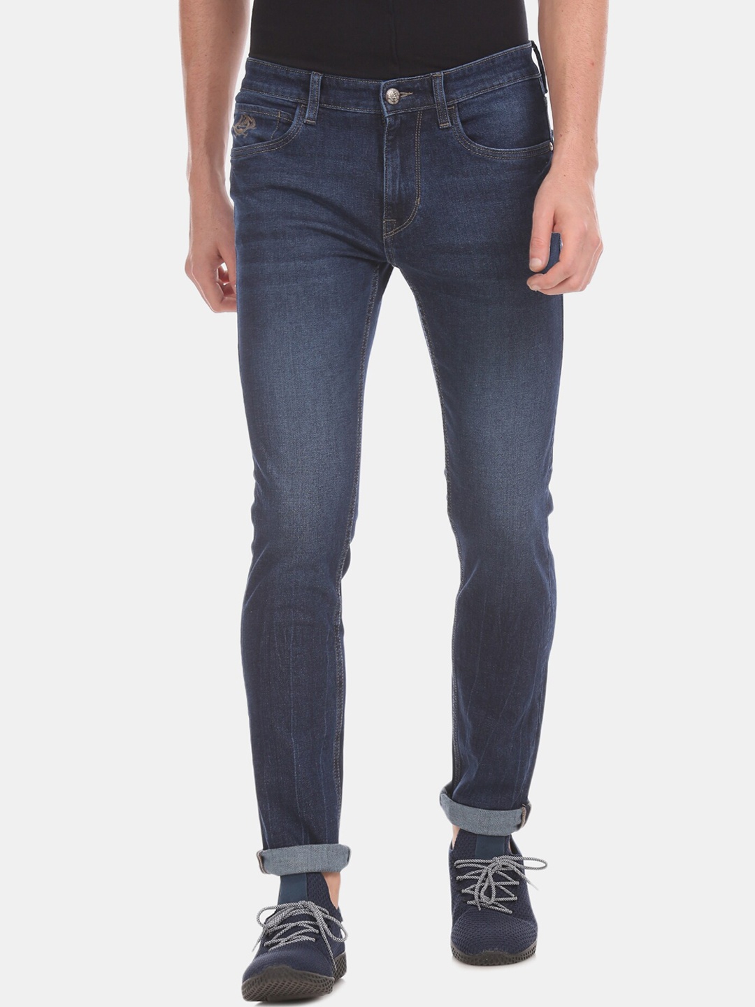 

U.S. Polo Assn. Denim Co. Men Blue Regallo Skinny Fit Lightly Fade Jeans
