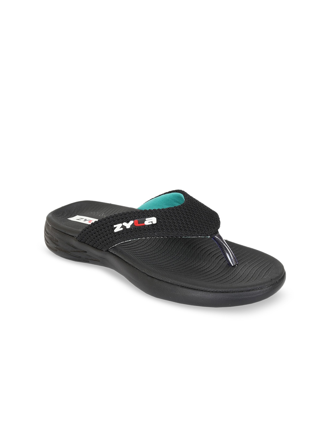 

Zyla Women Black Open Toe Flats