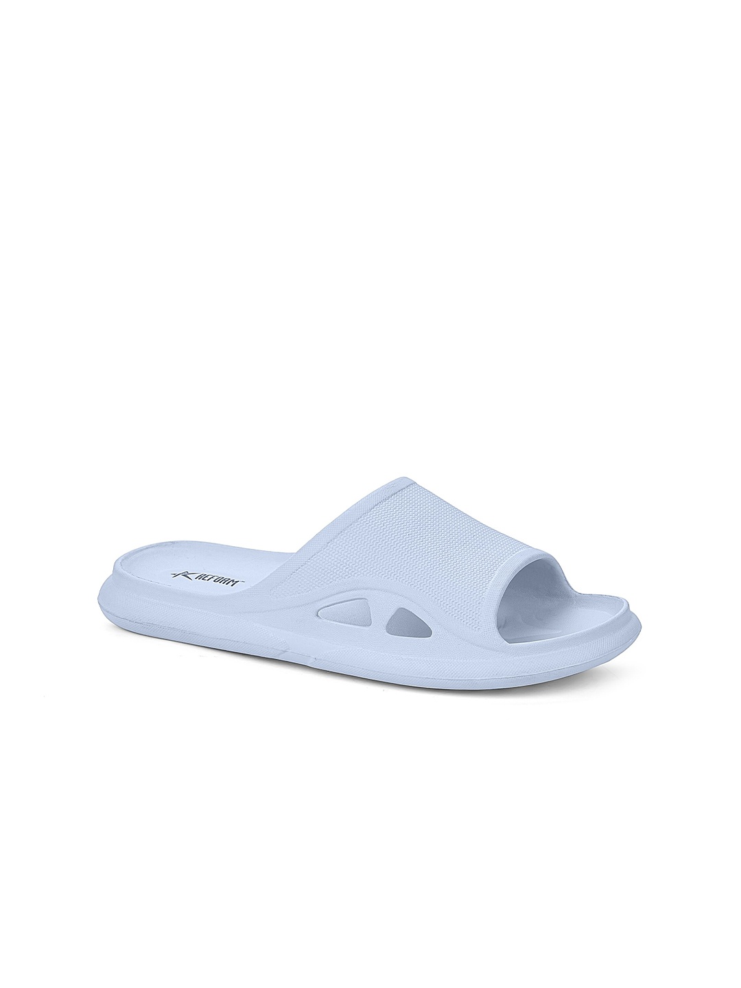 

REFOAM Women Blue Rubber Slip On Sliders