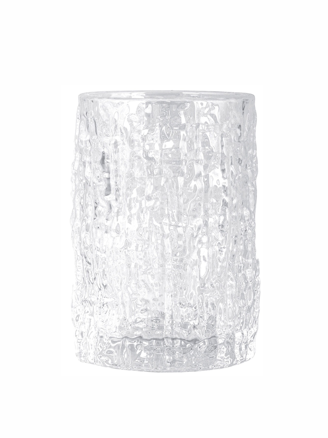 

GOODHOMES Set Of 6 Transparent Textured Water Or Juice Glasses