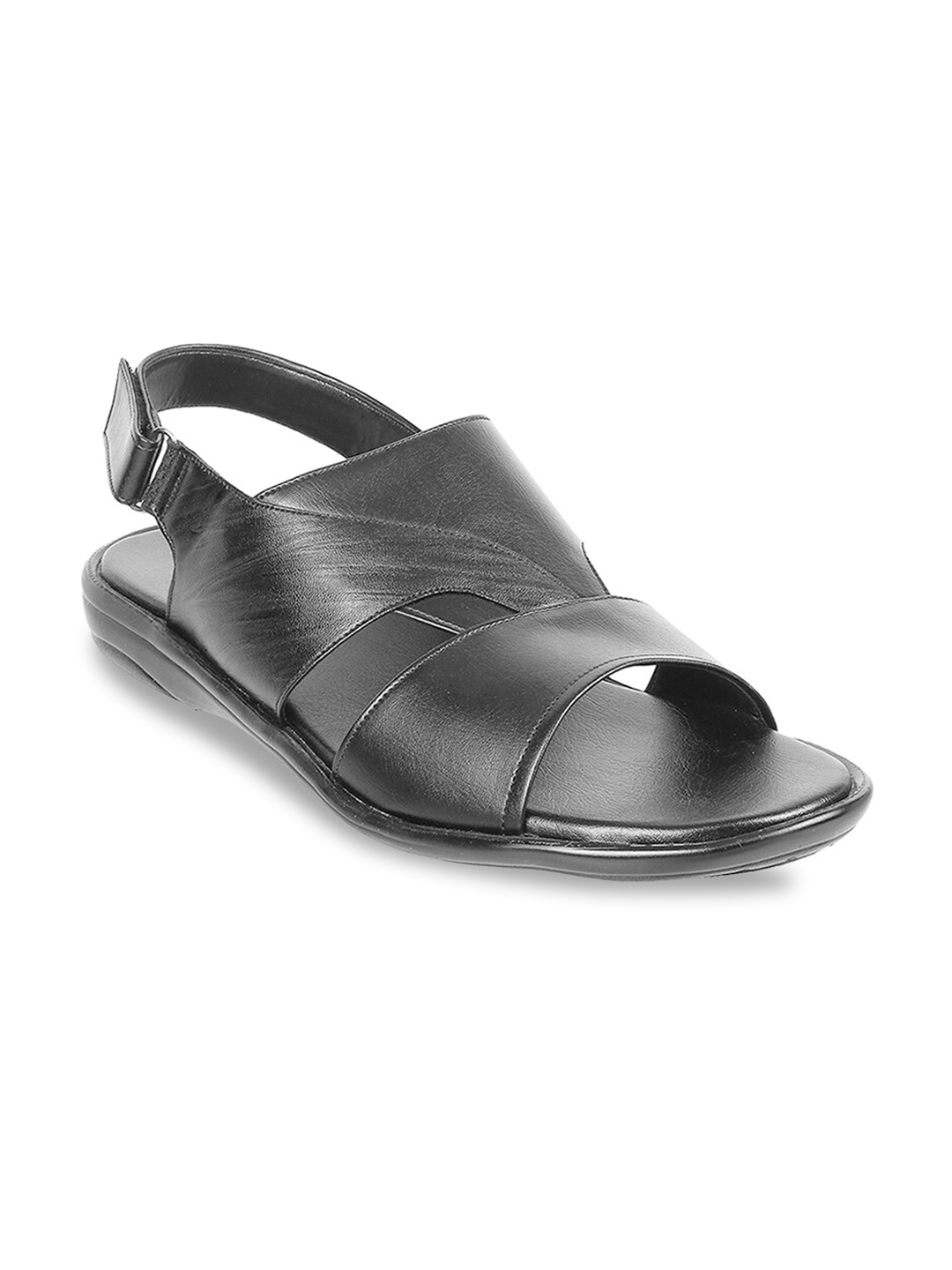 WALKWAY by Metro Men Black Comfort Sandals