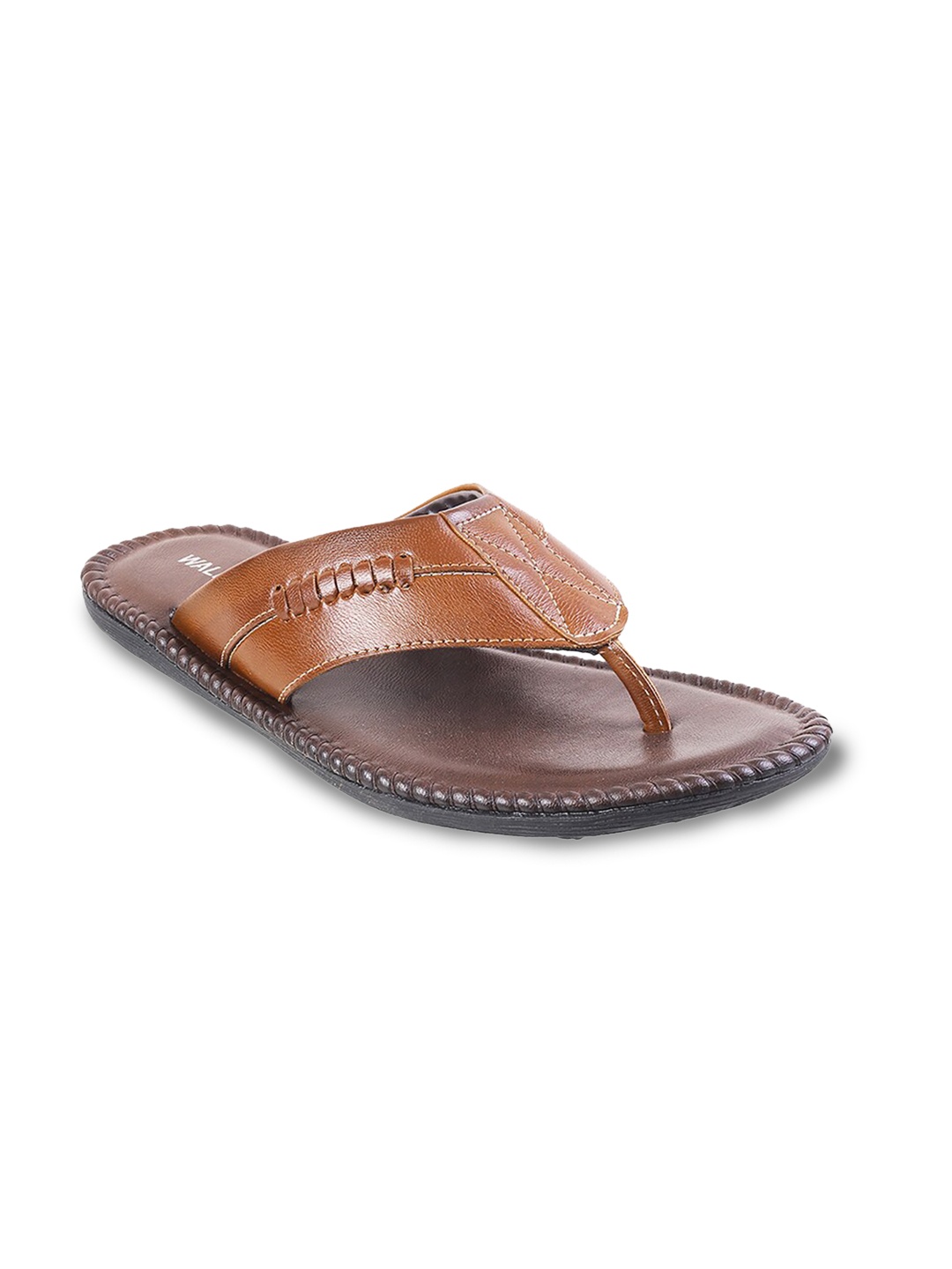 

WALKWAY by Metro Men Tan Brown Comfort Sandals