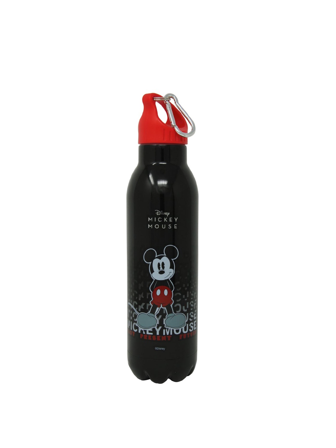 Disney Unisex Kids Black & Red Printed Mickey Mouse Water Bottle