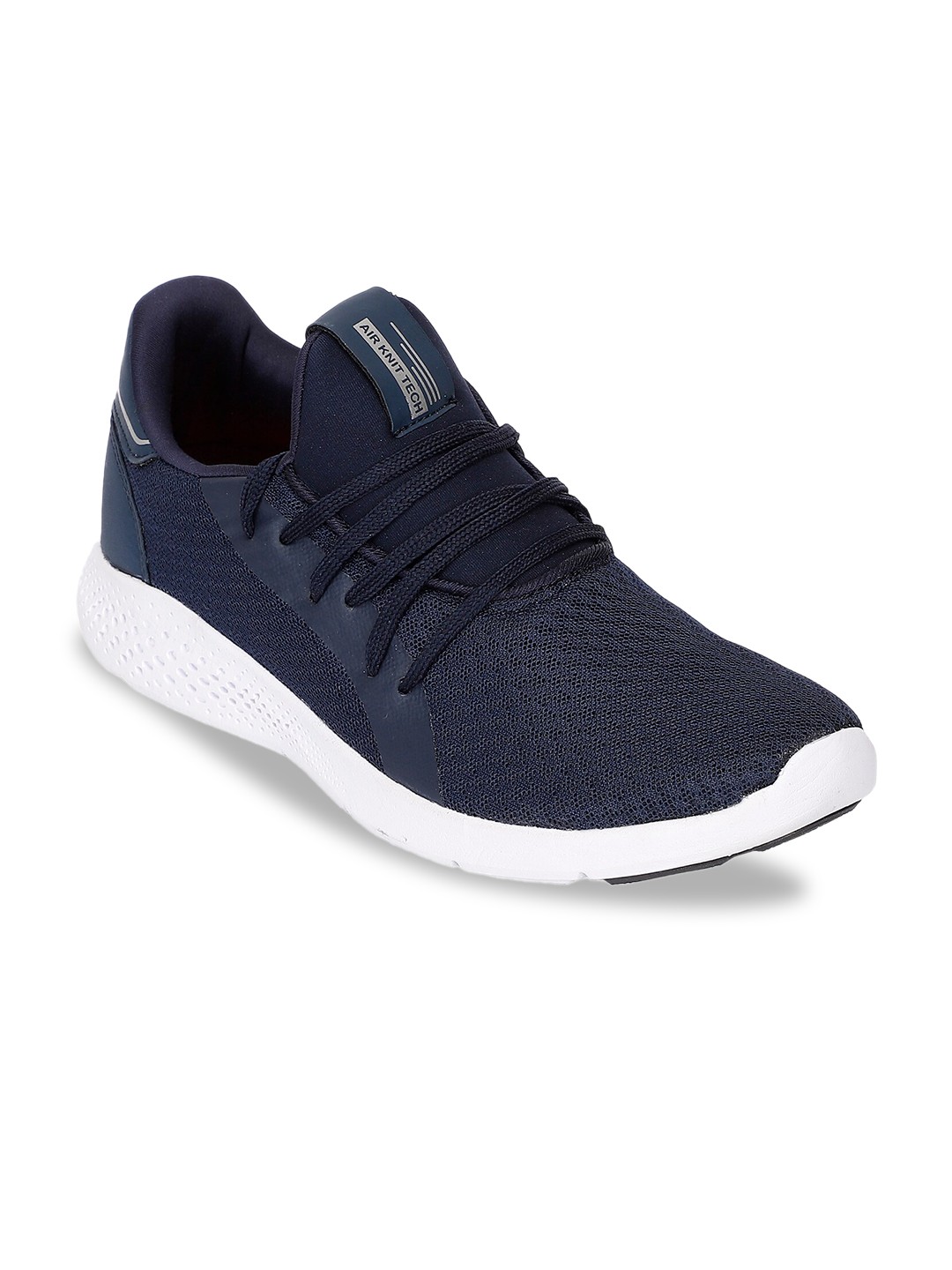 

UCLA Men Navy Blue Mesh Mid-Top Running Shoes