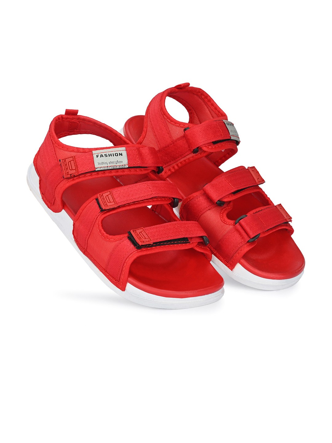 

Prolific Men Red Comfort Sandals