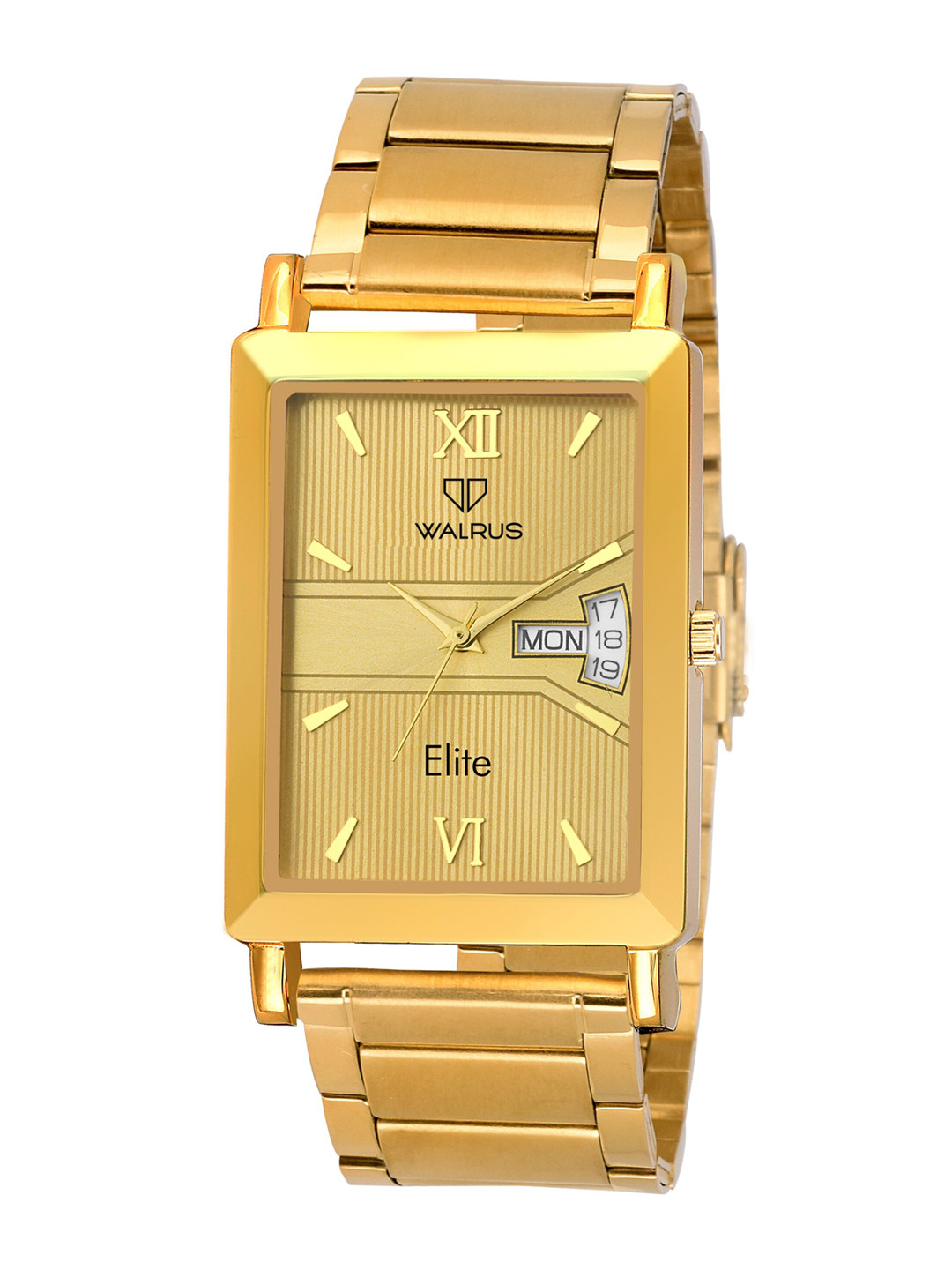 

Walrus Men Gold-Toned Analogue Watch WWTM-OLIVER-060606