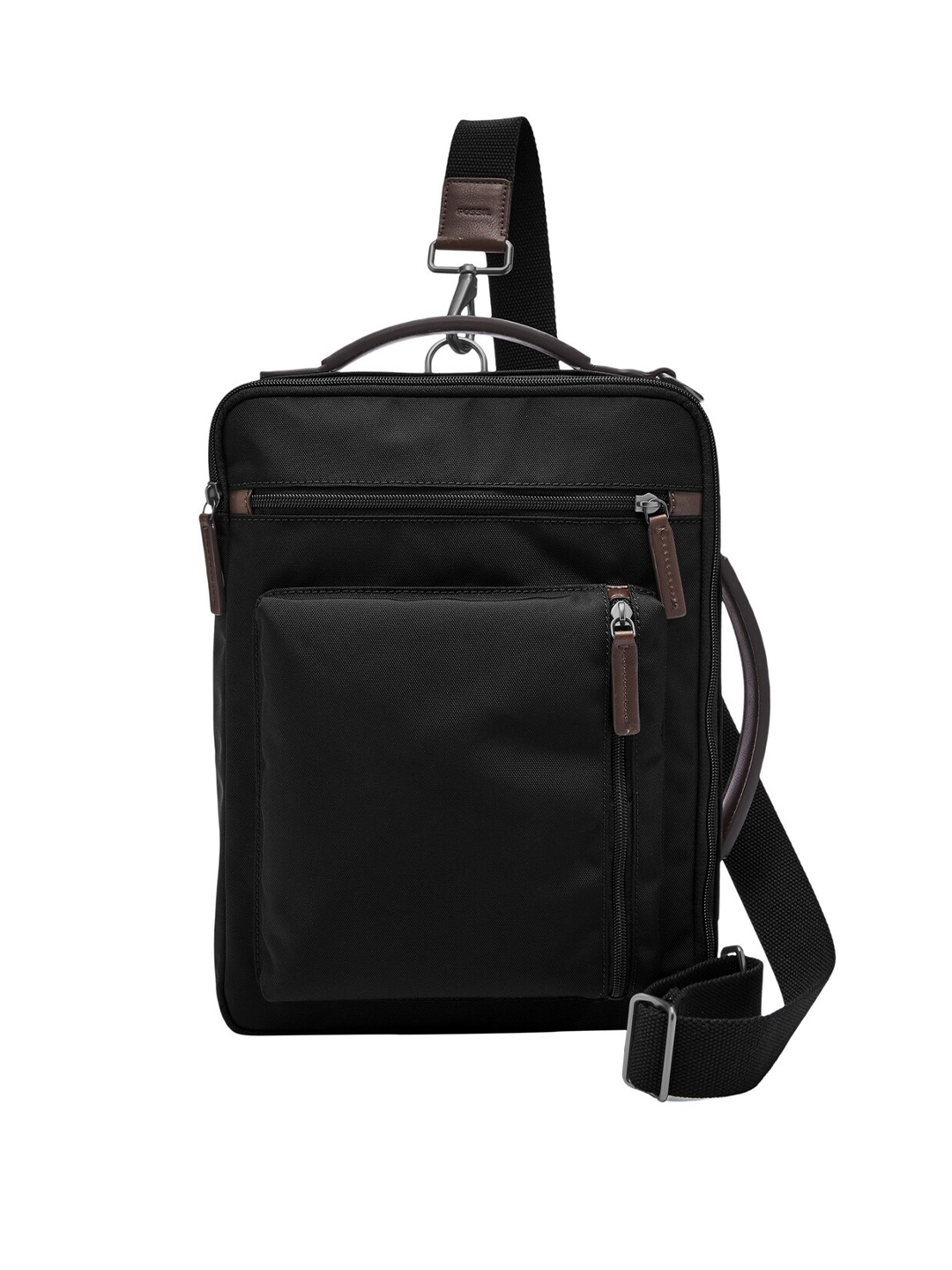 

Fossil Black Solid Shoulder Bag
