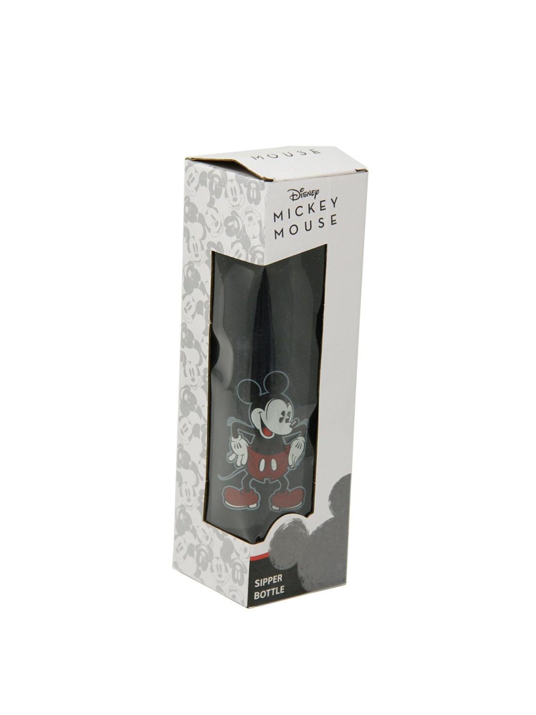 

Disney Unisex Kids Black & Red Printed Mickey Mouse Stainless Steel Water Bottle