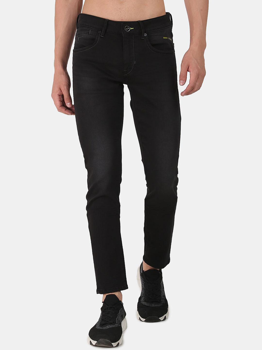 

Flying Machine Men Black Slim Fit Jeans