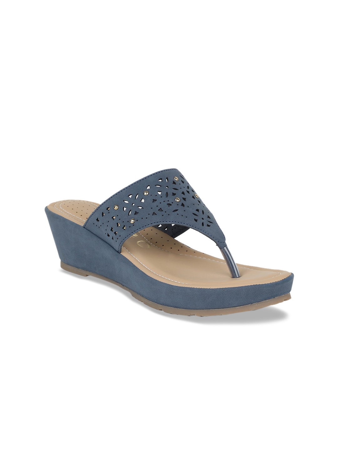 

Bata comfit Women Blue Embellished Sandals